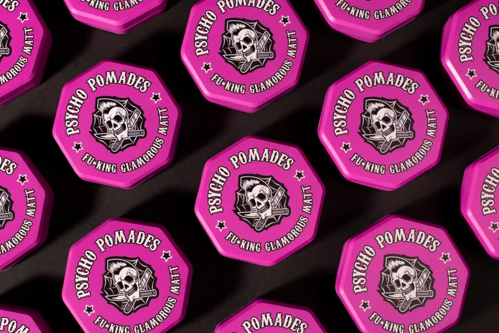 Psycho Barbers Pomade - Fu*cking Glamorous Matt: Matowa fryzura, odżywione włosy, niepowtarzalny zapach sukcesu!